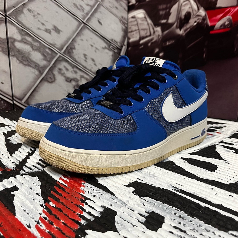 Nike Air Blue and White Sneakers